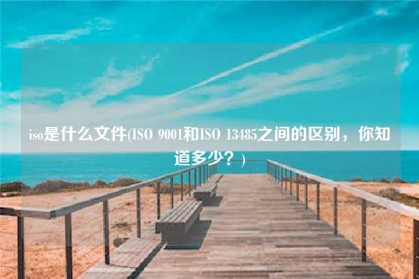 iso是什么文件(ISO 9001和ISO 13485之間的區(qū)別，你知道多少？)