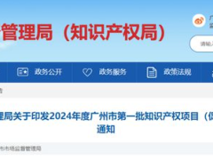 廣州啟動(dòng)2024年度第一批知識(shí)產(chǎn)權(quán)項(xiàng)目（促進(jìn)類）申報(bào)，最高獎(jiǎng)勵(lì)300萬(wàn)！
